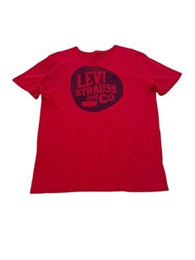 Men’s Levi Strauss & Co Red Logo T-Shirt